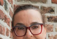 Portret van dermatoloog Annemie Galimont.