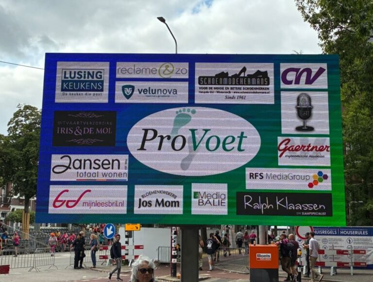 ProVoet prominent in beeld tijdens Nijmeegse Vierdaagse